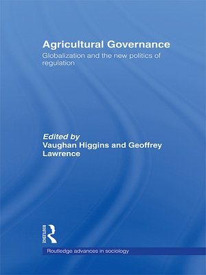 cover image of Agricultural Governance